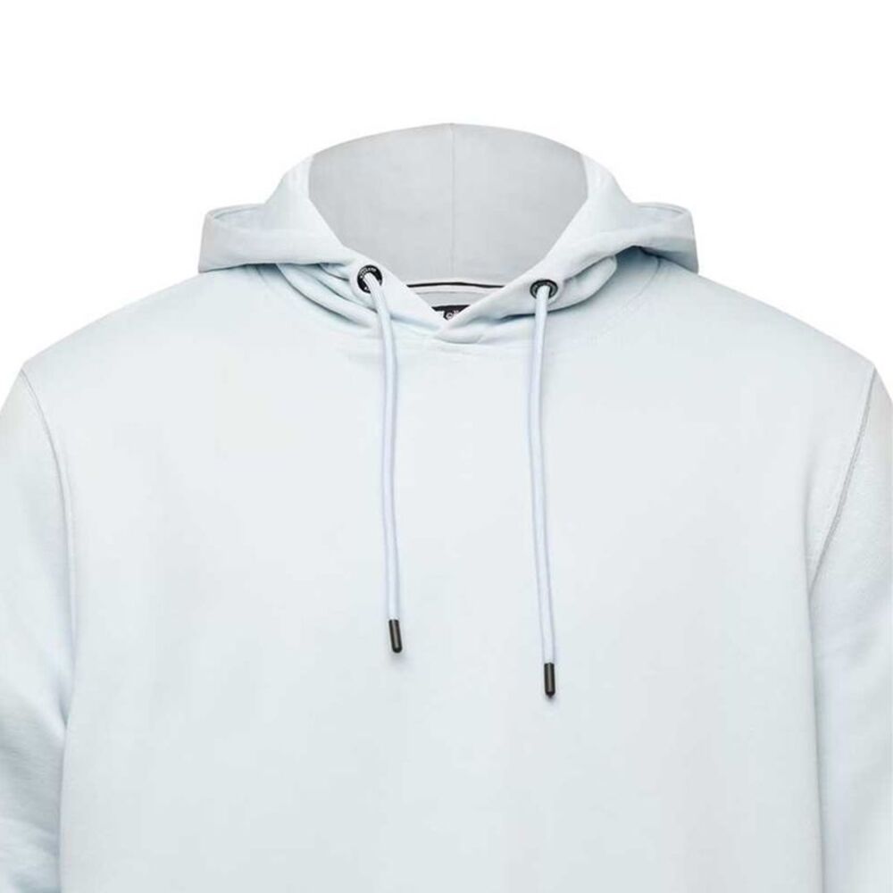 Weekend Offender Mens Yensei Button Drawstring Hoodie / Cloud - Picture 2 of 2